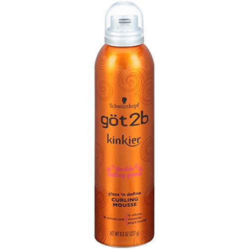 got2b Kinkier Gloss n Define Curling Mousse 8 ounce