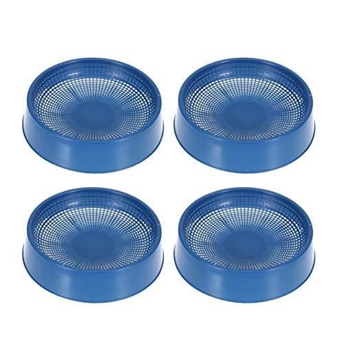 POPETPOP 4pcs Plastic Bird NestBird Nesting Bowls Pigeon Nest Bowl Breeding Hatching Nest for Pigeons Quails and Small Birds
