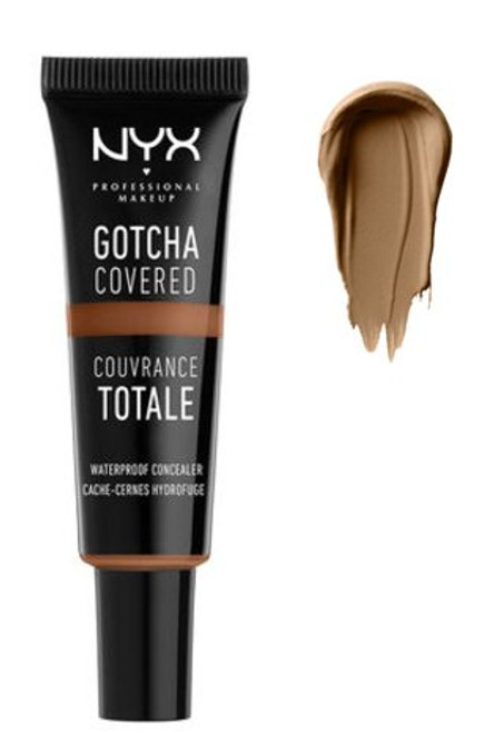 NYX Professional Makeup Gotcha Covered Concealer Deep Caramel 027 Fluid Ounce NYX Professional Makeup Gotcha Covered Concealer Deep Caramel 027 Fluid Ounce