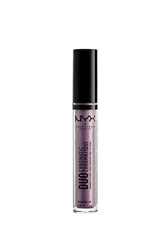 NYX PROFESSIONAL MAKEUP Duo Chromatic Lip Gloss  Gypsy Dream Lavender With BlueGoldSilver Duo Chromatic Pearls