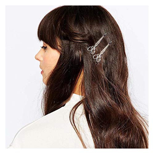 Yalice Scissors Hair Barrette Bobby Pins Hair Clips Metal Hair Accessories for Women and Girls Silver Yalice Scissors Hair Barrette Bobby Pins Hair Clips Metal Hair Accessories for Women and Girls Silver