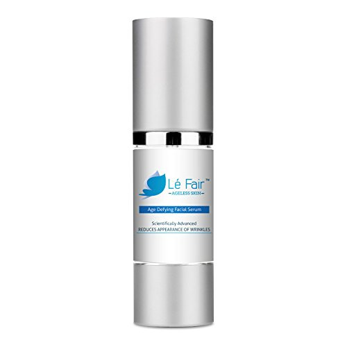 Le Fair Age Defying Facial Serum  Rejuvenate Hydrate  Replenish Aging Skin  Boost Collagen Production for Face