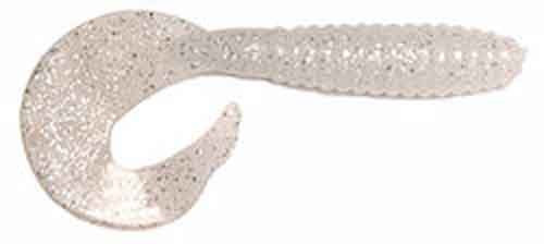 Big Bite Baits 3Inch Fat Grub Lure 100Pack Glow Silver Big Bite Baits 3Inch Fat Grub Lure 100Pack Glow Silver
