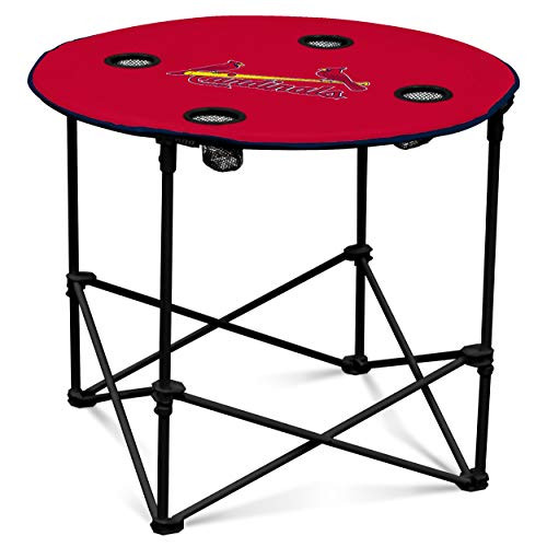 MLB St Louis Cardinals Round Tailgating Table