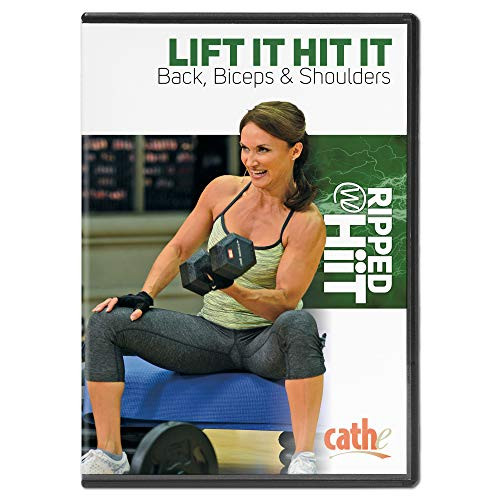 Cathe Friedrich Ripped with HiiT  Lift It Hit It Back Biceps  Shoulders DVD