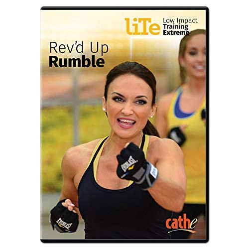 Cathe Friedrich LITE Series Low Impact Training Extreme Revd Up Rumble DVD Cathe Friedrich LITE Series Low Impact Training Extreme Revd Up Rumble DVD