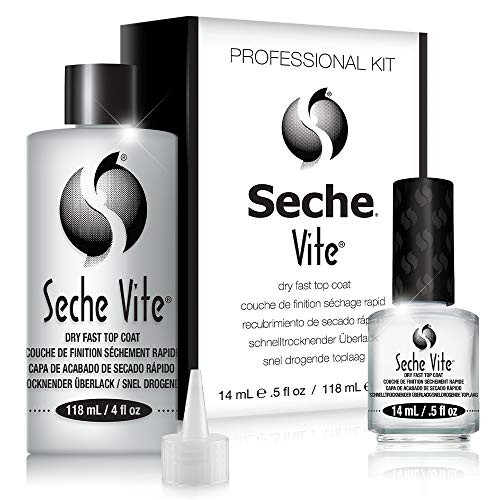 Seche Clear Professional Kit Crystal Clear Base Coat for Nail Polish 4 oz 05 oz Refill Seche Clear Professional Kit Crystal Clear Base Coat for Nail Polish 4 oz 05 oz Refill