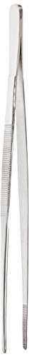 Tamsco Aquarium Tweezers 10Inch Clam Shell Packaging Stainless Steel Clam Shell Packaging Extra Long 10Inch Good for Fresh and Salted Water