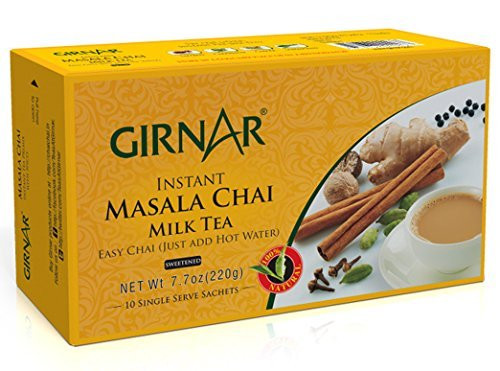 Girnar Instant Chai Tea Premix With Masala 10 Sachet Pack