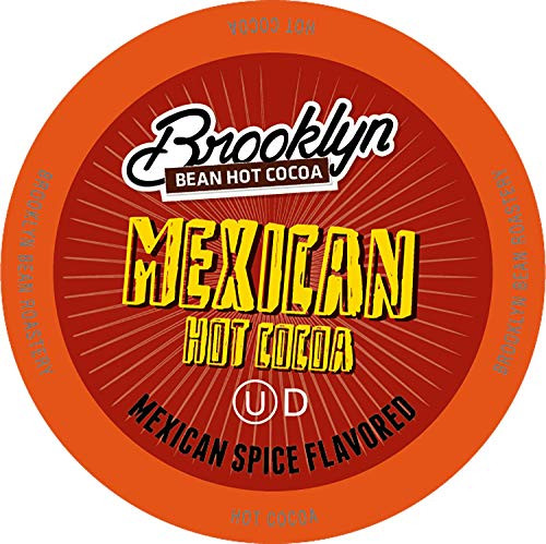 Brooklyn Beans Mexican Cocoa Hot Chocolate Pods Compatible with 20 Keurig KCup Brewers 40 Count Brooklyn Beans Mexican Cocoa Hot Chocolate Pods Compatible with 20 Keurig KCup Brewers 40 Count