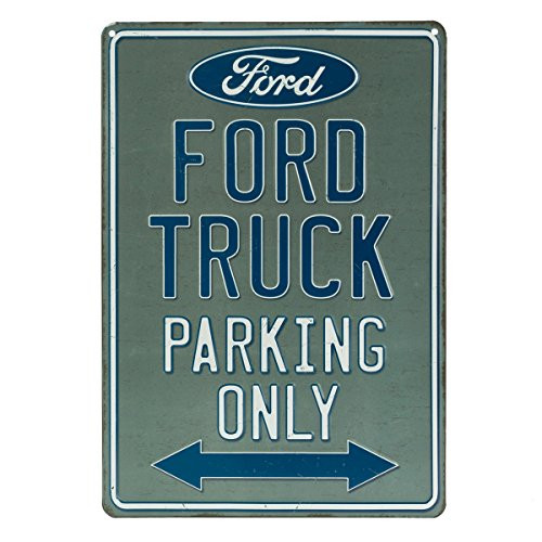 Open Road Brands Ford Truck Parking Only Embossed Tin Sign