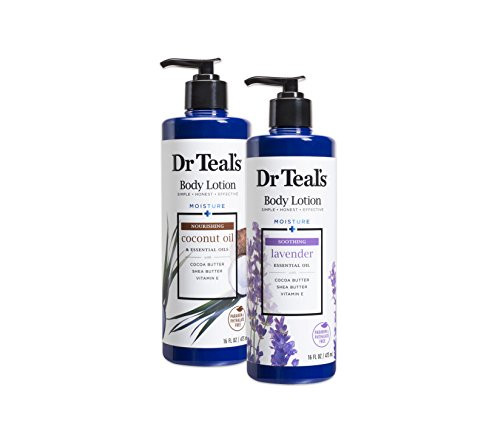 Dr Teals Body Lotion  Coconut and Lavender 2 Count  32oz Total