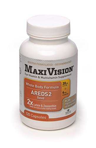 MedOp MaxiVision Whole Body Formula  120 Capsules 1 Bottle