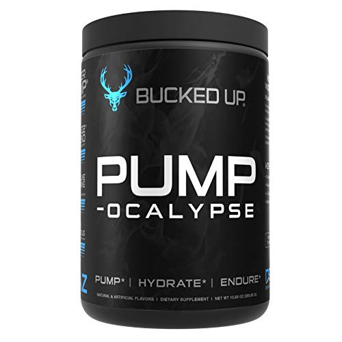 Pumpocalypse Nitric Oxide Supplement with L Arginine Citrulline Malate GlycerPump Ultimate NO Booster and Lean Muscle Builder for Blood Flow Vascularity Hydration and Endurance Blue Raz Pumpocalypse Nitric Oxide Supplement with L Arginine Citrulline Malate GlycerPump Ultimate NO Booster and Lean Muscle Builder for Blood Flow Vascularity Hydration and Endurance Blue Raz