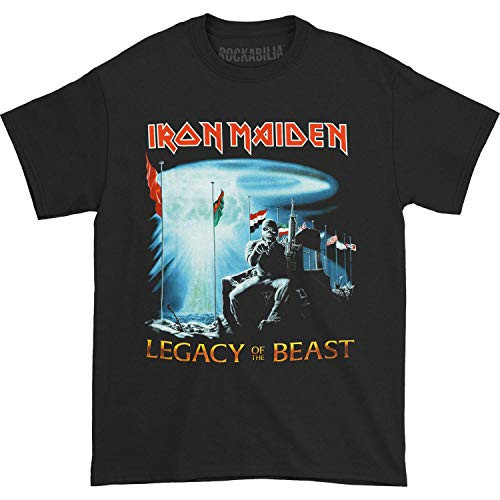 Global Iron Maiden Mens Two Minutes to Midnight TShirt Black XL