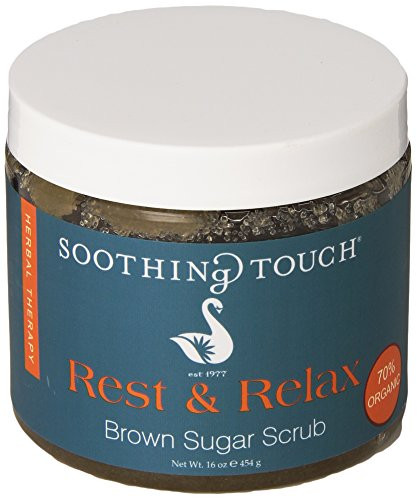 SOOTHING TOUCH Organic Brown Sugar Scrub; Rest And Relax 16 OZ