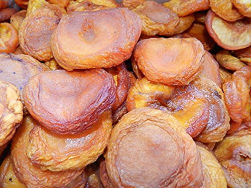 OliveNation Extra Large Dried Peaches  Naturally Sweet Flavor Chewy Nutritious Snack  Size of 16 oz