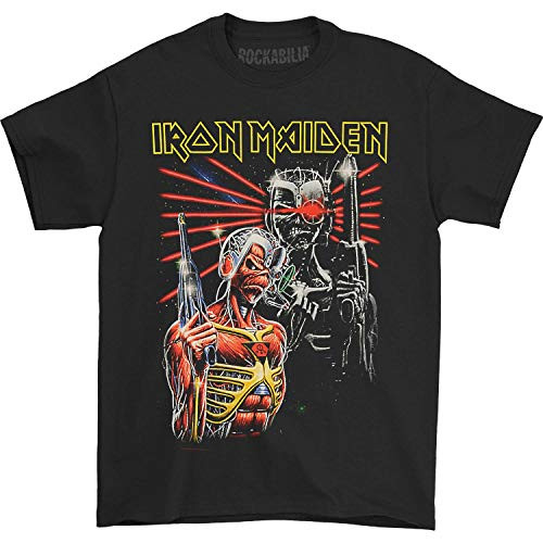 Global Iron Maiden Terminate Mens Short Sleeve TShirtBlackXL