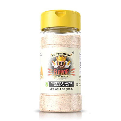 1 BestSelling 4oz Flavor God Seasonings  Gluten Free Low Sodium Paleo Vegan No MSG SINGLE SEASONING Cheese 1 Bottle