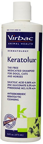 Virbac Keratolux Shampoo 16Ounce