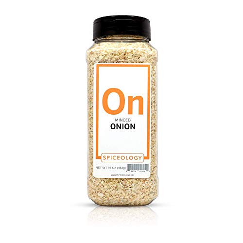Minced Onion  Spiceology Dried Minced Onions  16 ounces