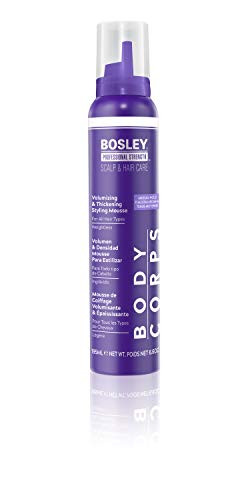 Bosley Professional Strength Volumizing  Thickening Styling Mousse 66 oz
