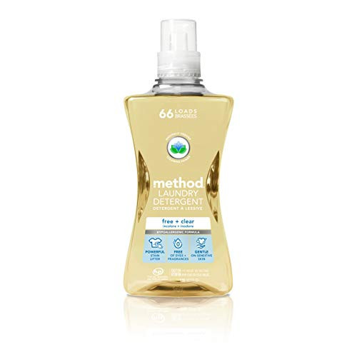 Method Laundry Detergent Free  Clear 535 Fluid Ounces 66 Loads