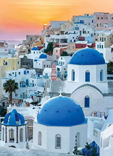 Clementoni Santorini Jigsaw Puzzle Collection 1000 Pieces