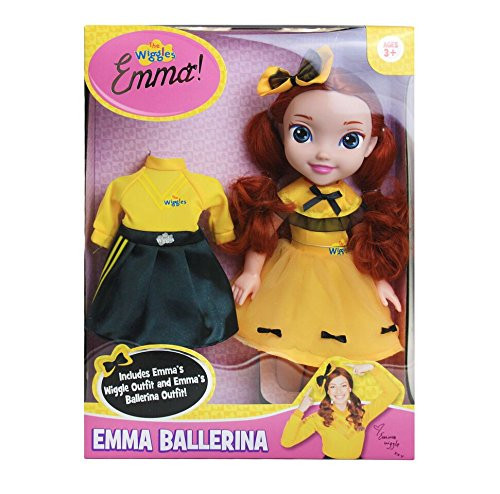 Wiggles 15 Emma Doll with Extra Outfit Plush Multicolor