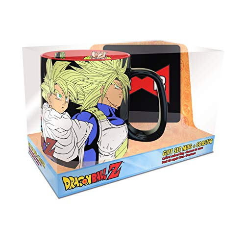 Dragon Ball Z  Saiyans and Androids Mug and Coaster Gift Set
