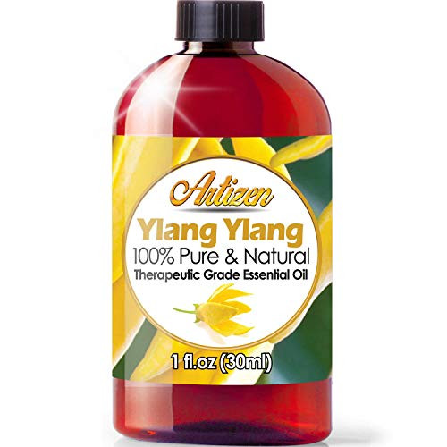 Artizen Ylang Ylang Essential Oil 100 Pure Natural UNDILUTED Therapeutic Grade Huge 1oz Bottle Perfect for Aromatherapy Relaxation Skin Therapy More Artizen Ylang Ylang Essential Oil 100 Pure Natural UNDILUTED Therapeutic Grade Huge 1oz Bottle Perfect for Aromatherapy Relaxation Skin Therapy More