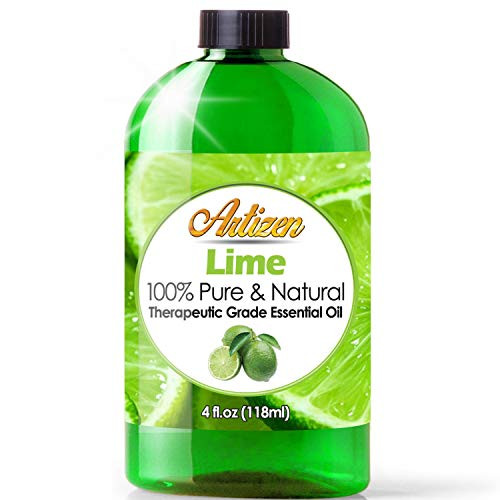 4oz  Artizen Lime Essential Oil 100 Pure  Natural  UNDILUTED Therapeutic Grade  Huge 4 Ounce Bottle  Perfect for Aromatherapy 4oz  Artizen Lime Essential Oil 100 Pure  Natural  UNDILUTED Therapeutic Grade  Huge 4 Ounce Bottle  Perfect for Aromatherapy