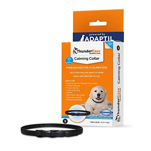 ThunderEase Calming Anti Anxiety Pheromone Collar for Dogs Small