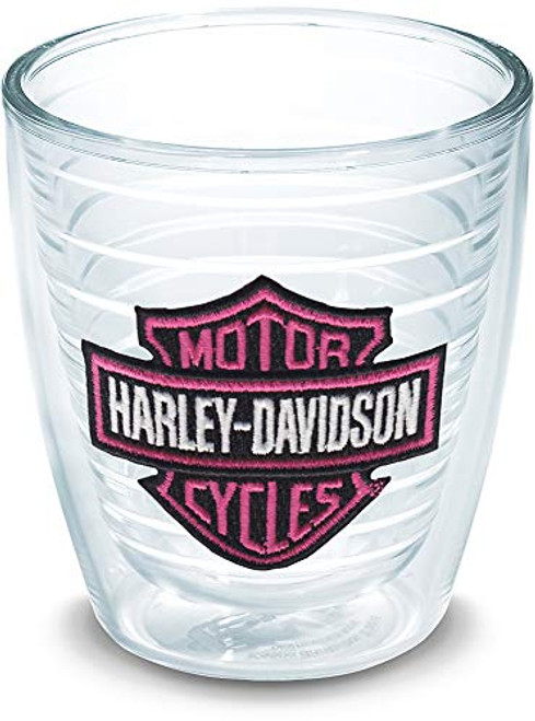 Tervis 1084135 Harley Davidson-Bar & Shield Pink Insulated Tumbler with Emblem, 12oz, Clear Tervis 1084135 Harley Davidson-Bar & Shield Pink Insulated Tumbler with Emblem, 12oz, Clear
