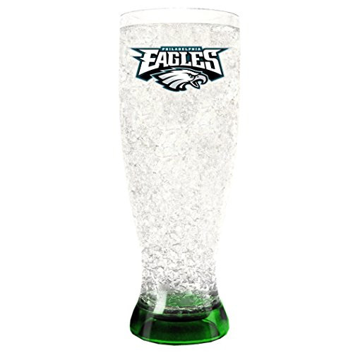 NFL Philadelphia Eagles 16oz Crystal Freezer Pilsner