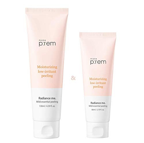 MAKEPREM Radiance me Mild essential peeling 130ml 439 floz  80ml 270 floz by MAKEPREM MAKE PREM