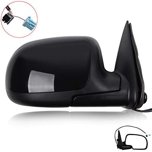 TUPARTS Fit for 20032007 Chevy GMC Silverado Sierra Classic Models 2500 HD Classic with Power Adjustment Manual Folding Side View Mirror Right Side Passenger Side Mirror