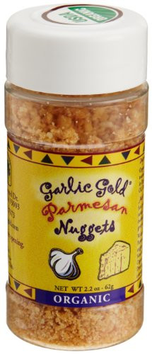 Garlic Gold Organic Nuggets Parmesan 22 Ounce Pack of 6