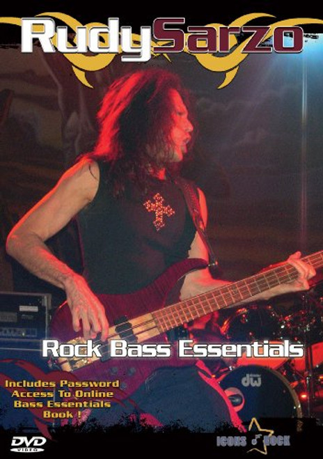 Bass Guitar Lessons Rudy Sarzo Rock Bass Guitar Essentials how to play bass guitar DVD Bass Guitar Lessons Rudy Sarzo Rock Bass Guitar Essentials how to play bass guitar DVD