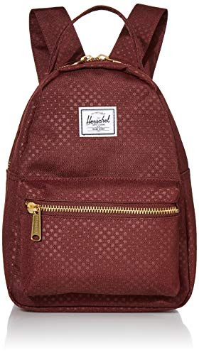 Herschel Nova Backpack Plum Dot Check Mini 9L