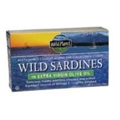 Wild Planet Wild Sardines in Extra Virgin Olive Oil 12x4375oz Value Bulk MultiPack Wild Planet Wild Sardines in Extra Virgin Olive Oil 12x4375oz Value Bulk MultiPack