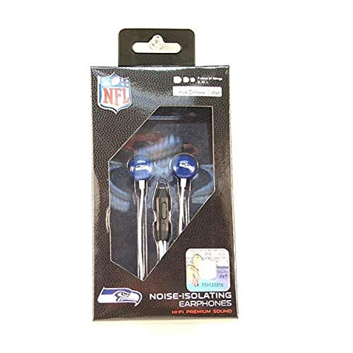 NFL Seattle Seahawks iHip Ear Buds with Microphone