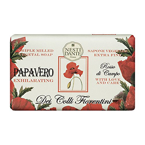 Nesti Dante Dei Colli Fiorentini Red Poppy Soap 250g