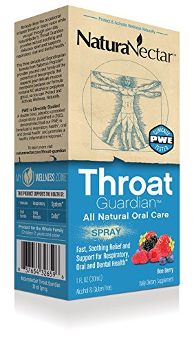 NaturaNectar Bee Propolis Throat Spray  Bee Berry  30 ml  Throat Guardian for Immune Support Fast Soothing Relief  All Natural Oral Care