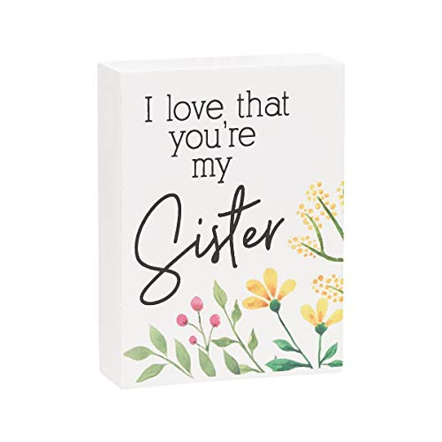 Collins Painting I Love That Youre My Mini Wood Block Sign 4 Sister Collins Painting I Love That Youre My Mini Wood Block Sign 4 Sister