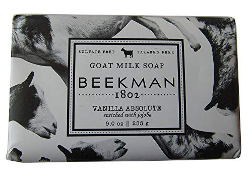 Beekman 1802 Goats Milk Bar Soap Vanilla Absolute 9 oz Beekman 1802 Goats Milk Bar Soap Vanilla Absolute 9 oz