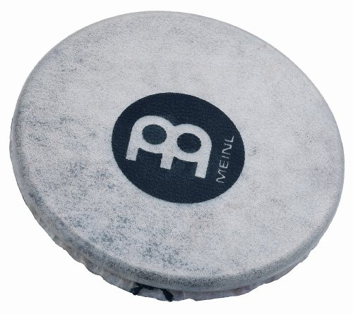 Meinl Percussion SH18 Headed Spark Shaker Steel with Goat Skin Head