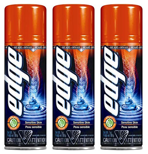 Edge Shave Gel Sensitive Skin 7 Oz Pack of 3