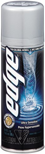 Edge Ultra Sensitive Shave Gel for Men 7 Ounce