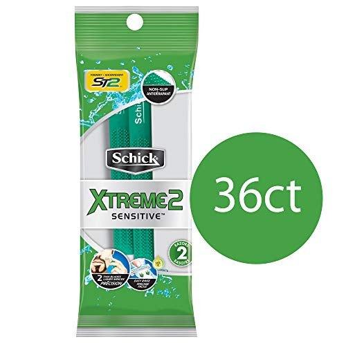 Schick Xtreme 2 Disposable Razors for Men  Pack of 36 72 Count